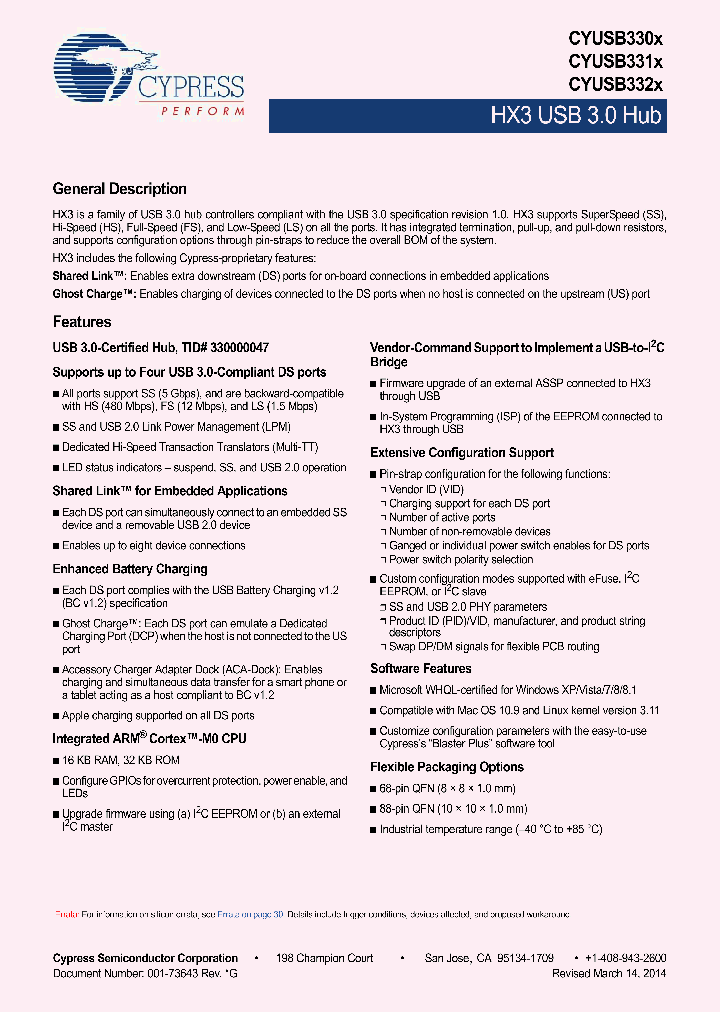 CYUSB3326-88LTXC_8306817.PDF Datasheet