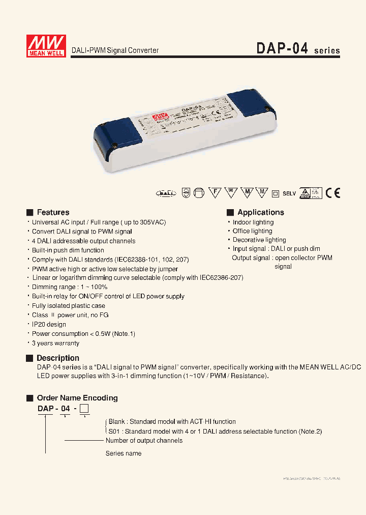 DAP-04_8307523.PDF Datasheet