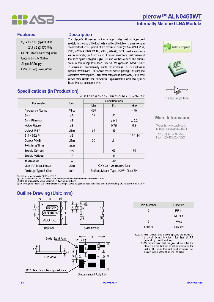 ALN0460WT-13_8307783.PDF Datasheet