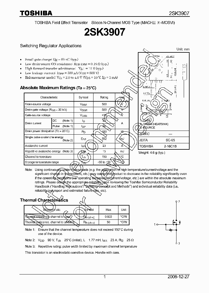 2SK3907_8308213.PDF Datasheet