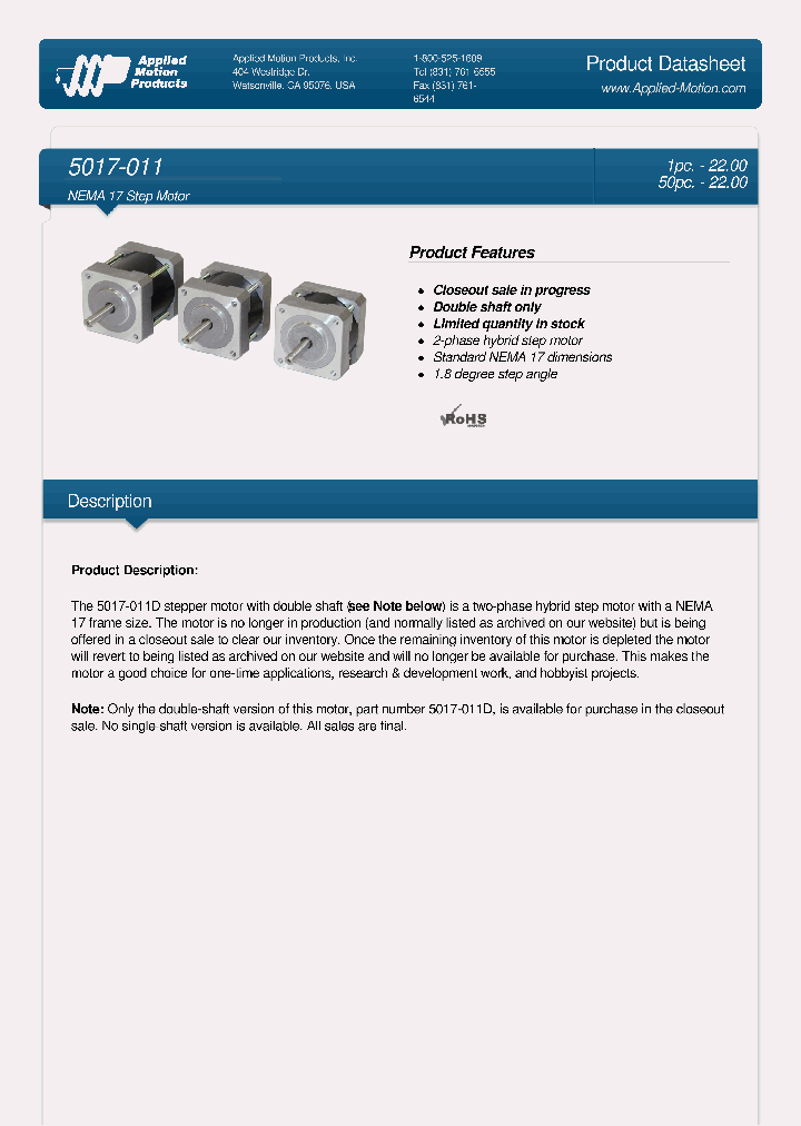 5017-011_8308350.PDF Datasheet