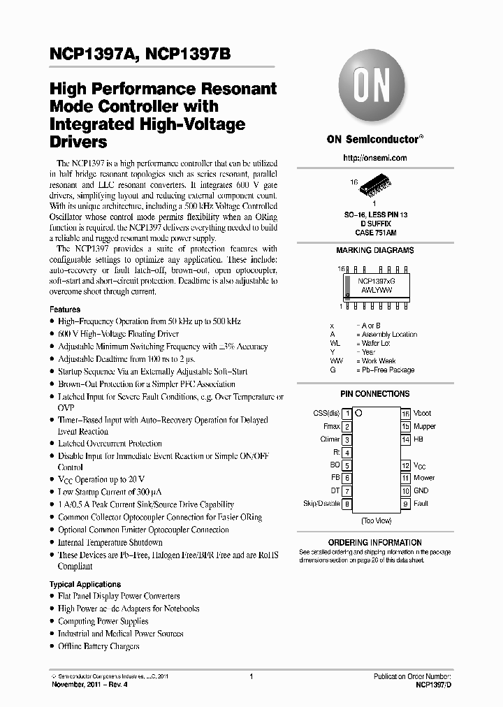 NCP1397BDR2G_8308923.PDF Datasheet