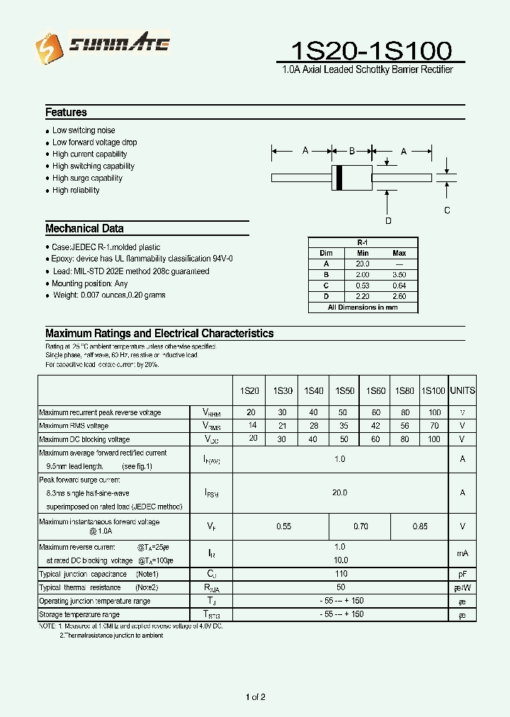 1S100_8310433.PDF Datasheet