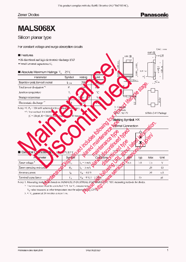MALS068X_8310542.PDF Datasheet
