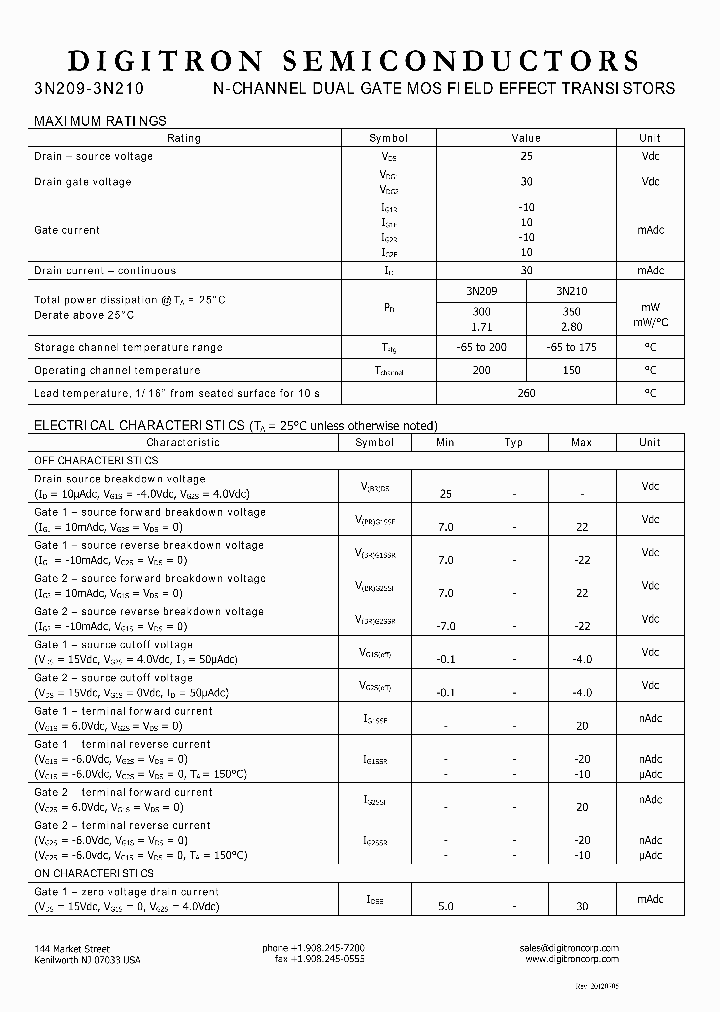 3N209_8310961.PDF Datasheet