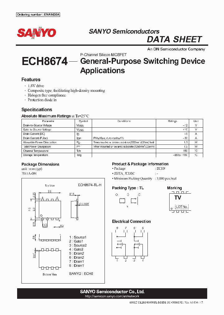 ENA1436_8311244.PDF Datasheet