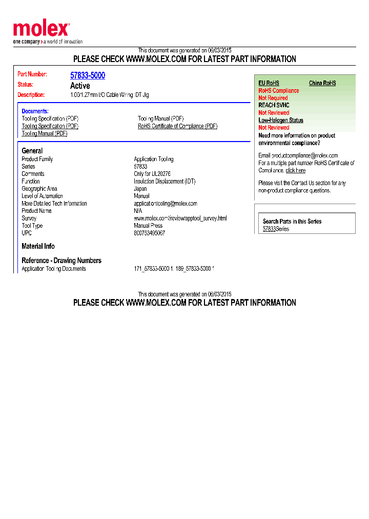57833-5000_8312238.PDF Datasheet