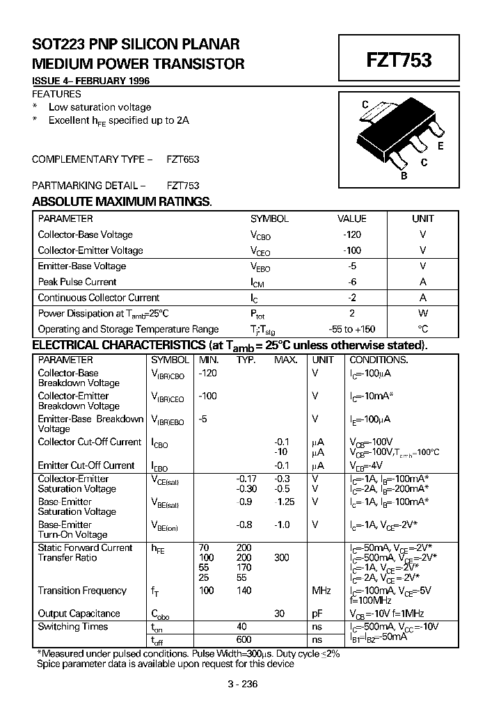 FZT753_8314823.PDF Datasheet