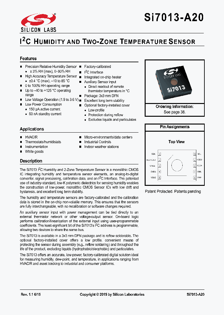 SI7013-A20_8315024.PDF Datasheet