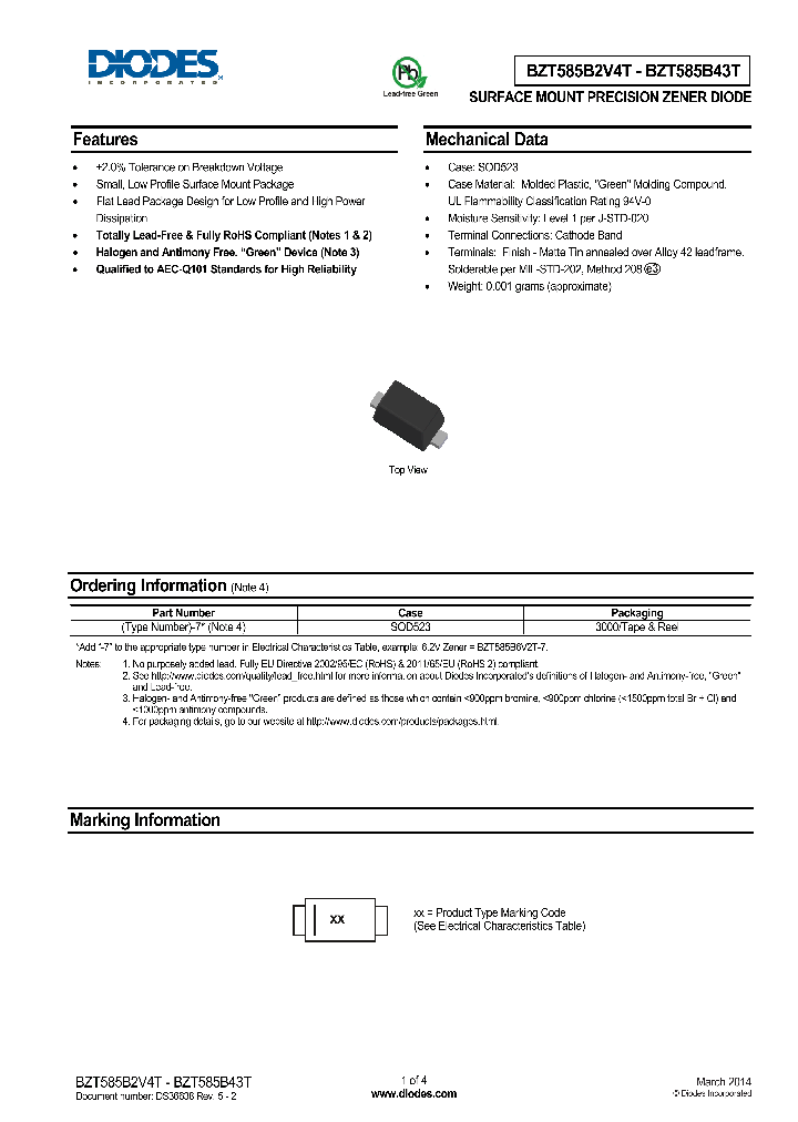 BZT585B36T_8315436.PDF Datasheet