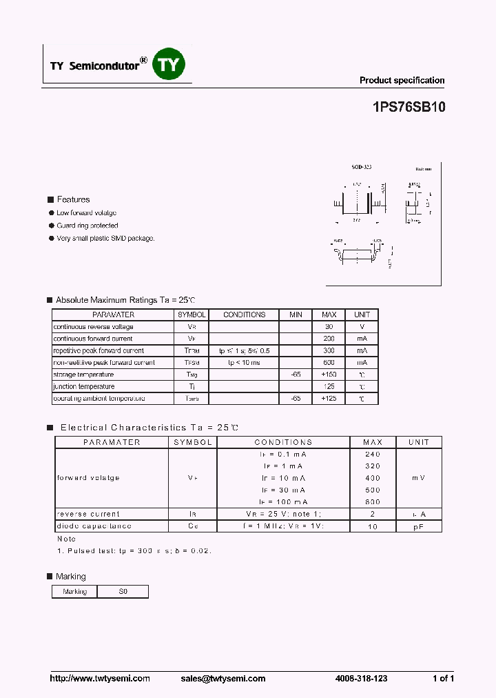 1PS76SB10_8315636.PDF Datasheet