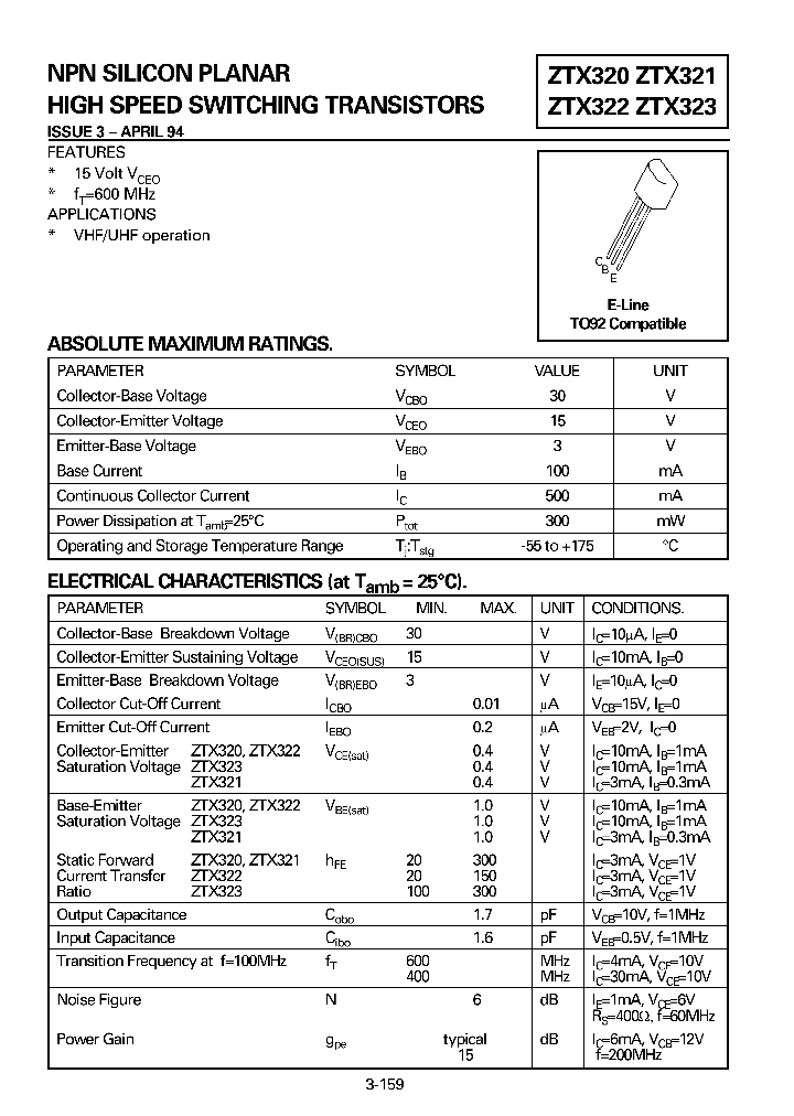ZTX321_8316060.PDF Datasheet