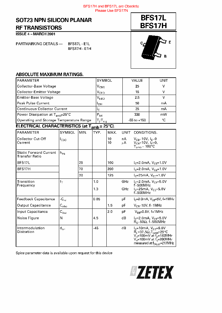 BFS17HTA_8316791.PDF Datasheet