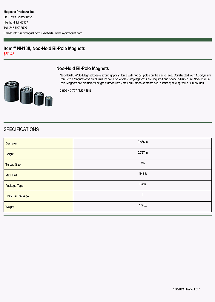 NH130_8318436.PDF Datasheet