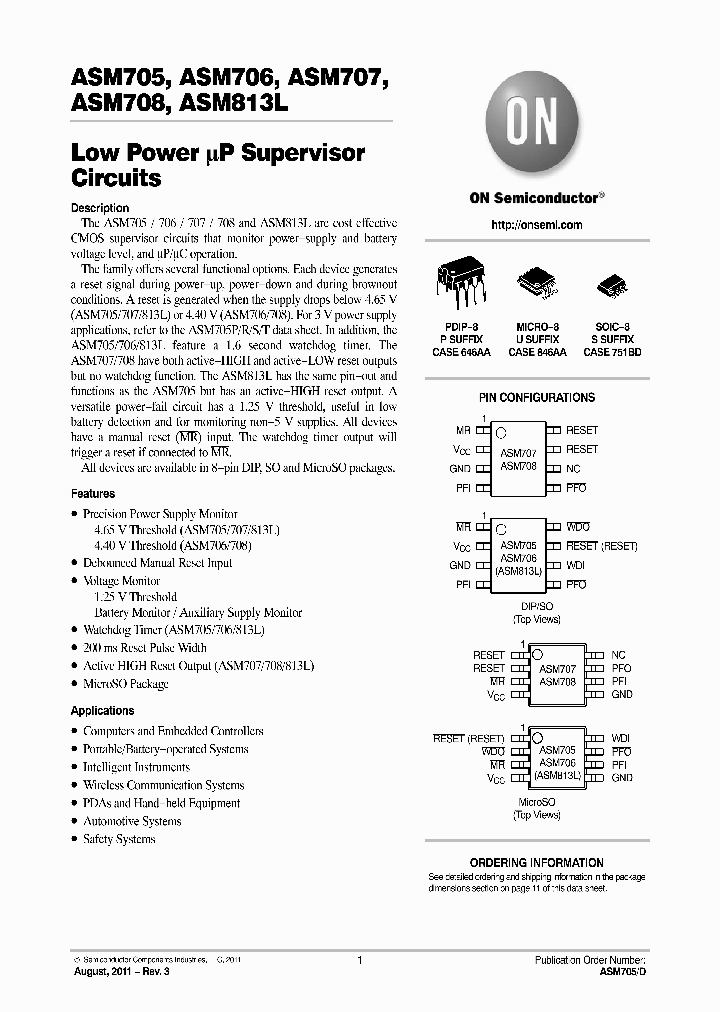 ASM708CPA_8318564.PDF Datasheet