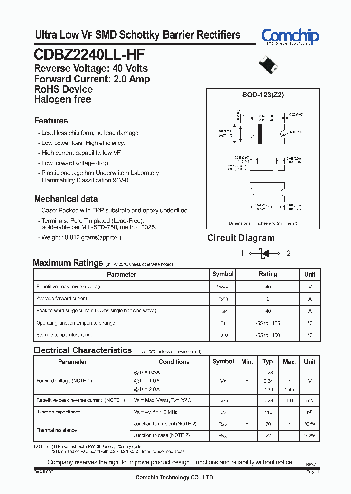 CDBZ2240LL-HF_8318628.PDF Datasheet