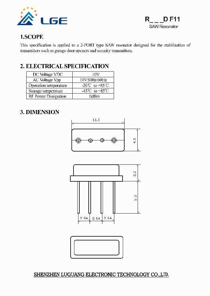 RDF11_8318764.PDF Datasheet