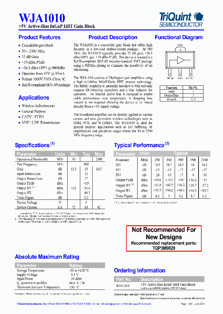 WJA1010_8321309.PDF Datasheet