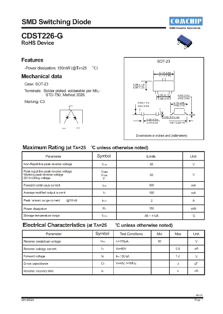 CDST-226-G_8321841.PDF Datasheet