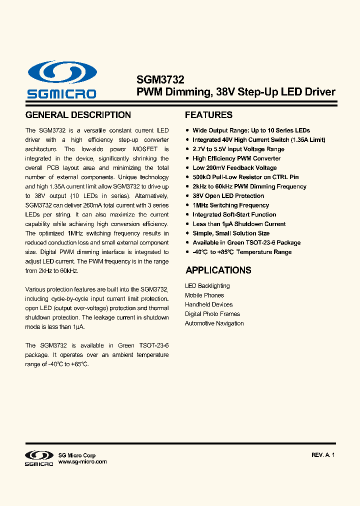 SGM3732_8322312.PDF Datasheet