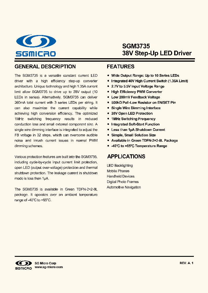 SGM3735_8322313.PDF Datasheet