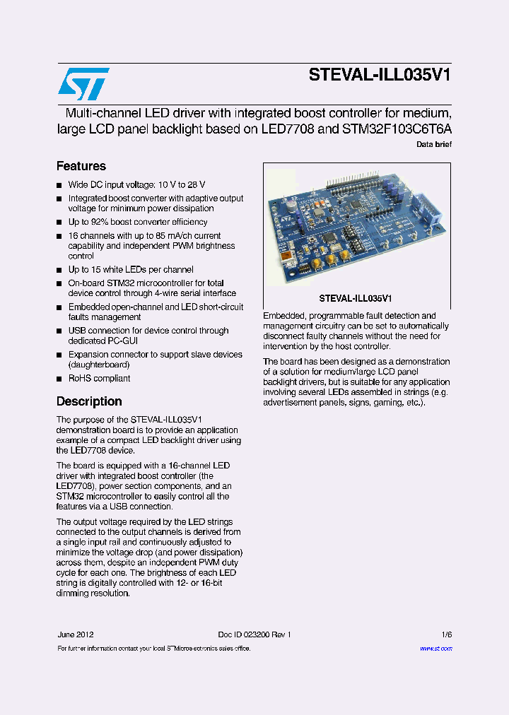 STEVAL-ILL035V1_8322945.PDF Datasheet