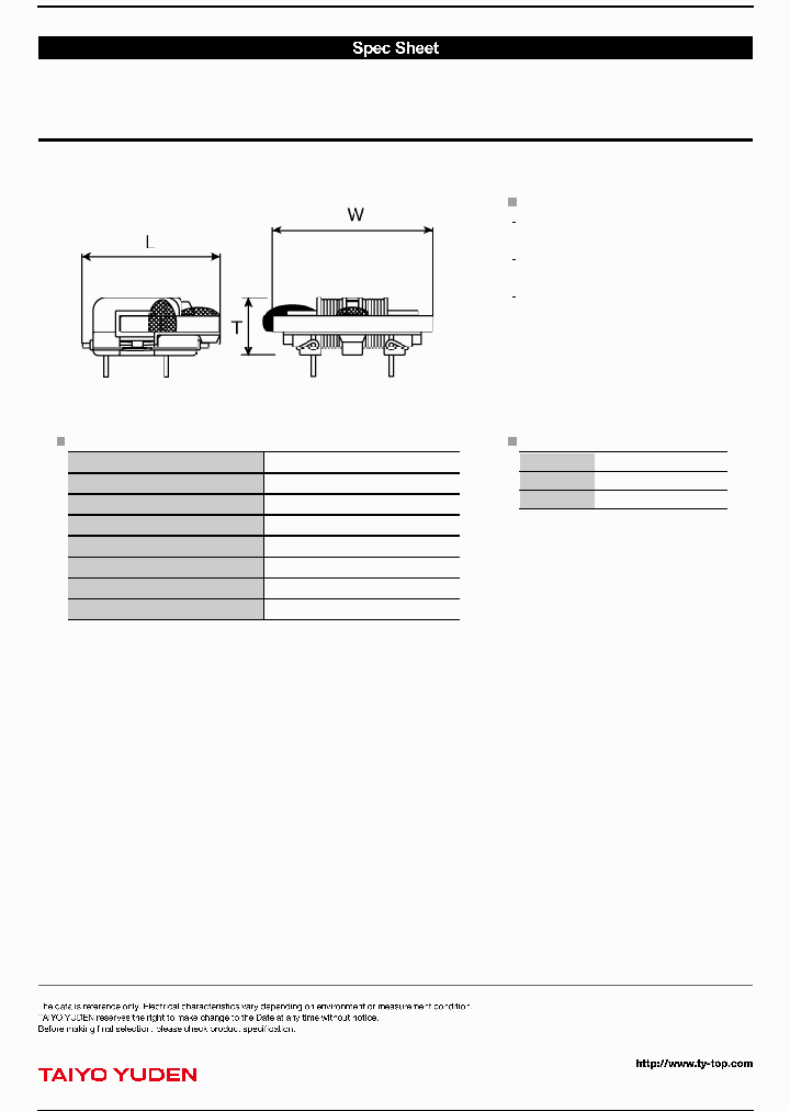 TLH10UAH9920R6_8325079.PDF Datasheet