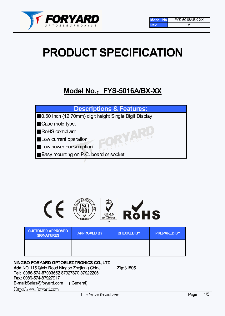 FYS-5016AX-00_8325964.PDF Datasheet