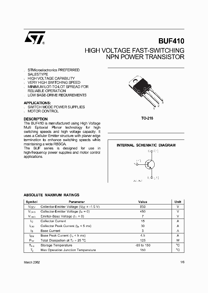 BUF410_8326188.PDF Datasheet