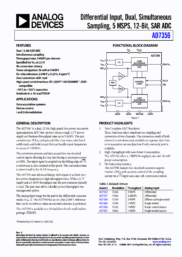 AD7356_8327368.PDF Datasheet