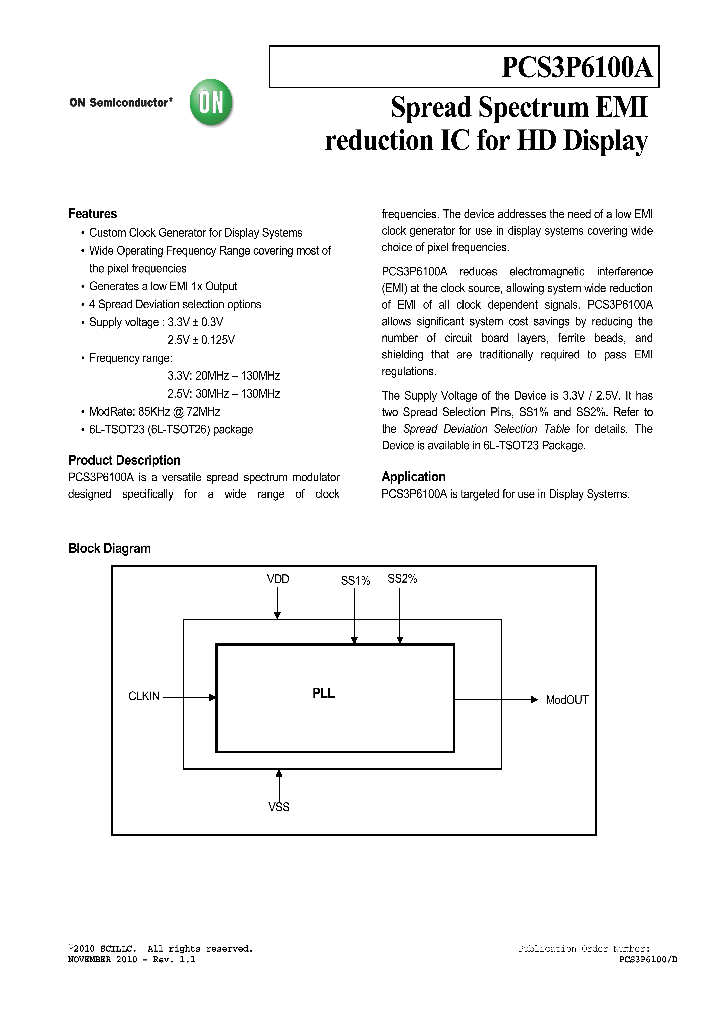 PCS3P6100_8327418.PDF Datasheet