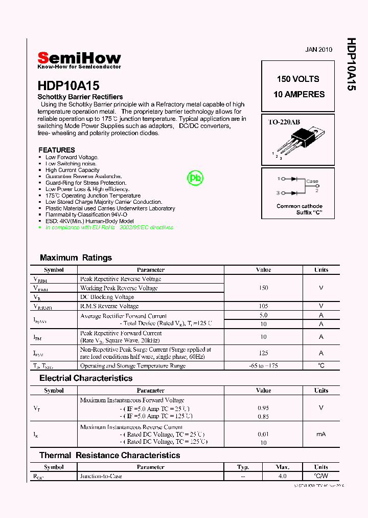 HDP10A15_8329206.PDF Datasheet