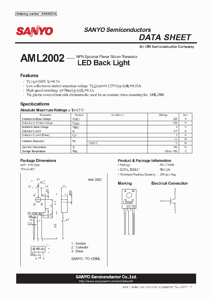 ENA1837_8329719.PDF Datasheet