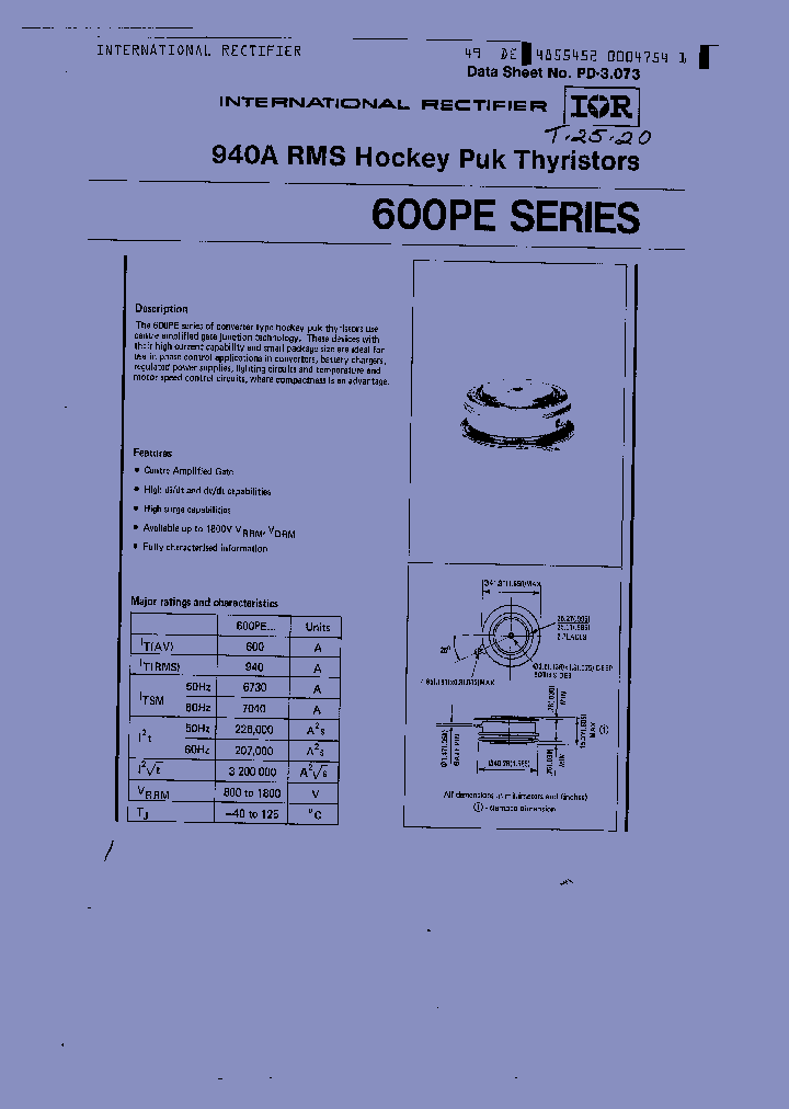 600PE80_8330016.PDF Datasheet