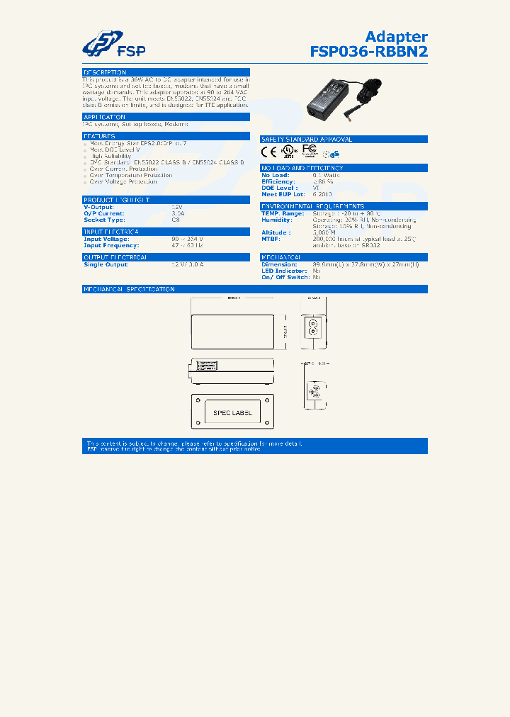 FSP036-RBBN2_8330142.PDF Datasheet