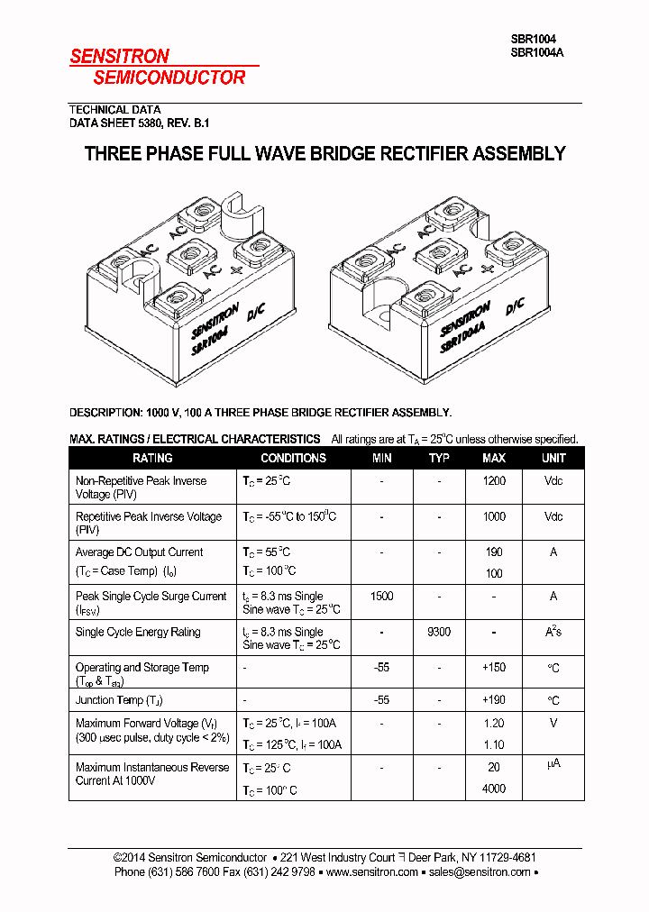 SBR1004_8330866.PDF Datasheet