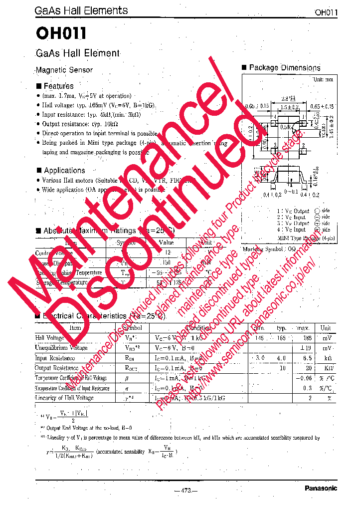 OH10011_8330965.PDF Datasheet