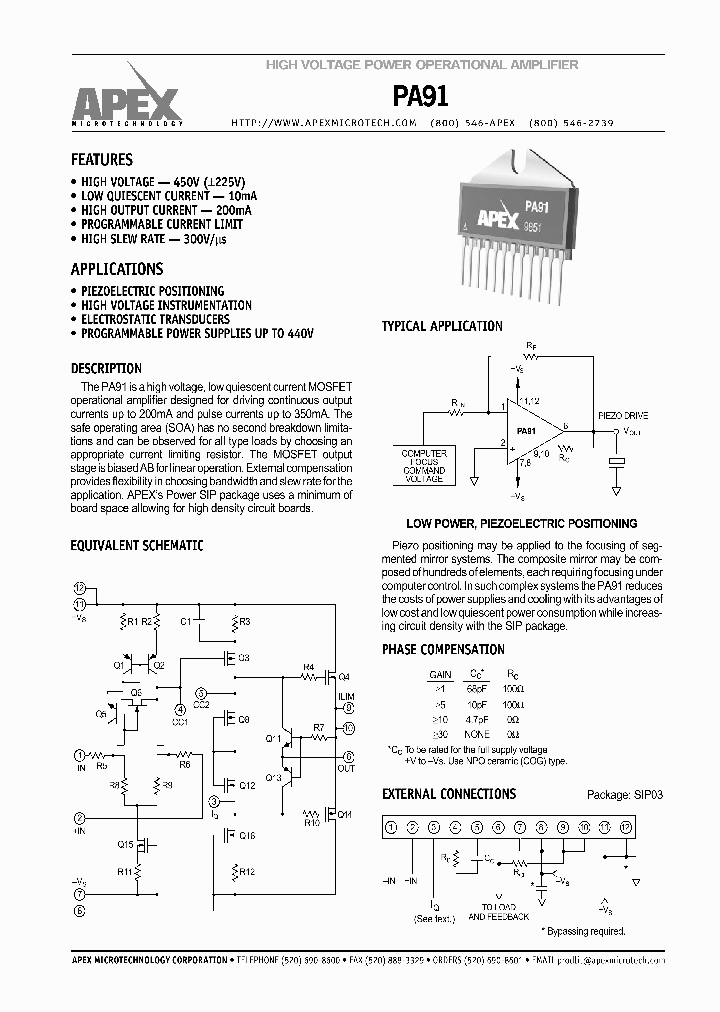 PA91_8331786.PDF Datasheet
