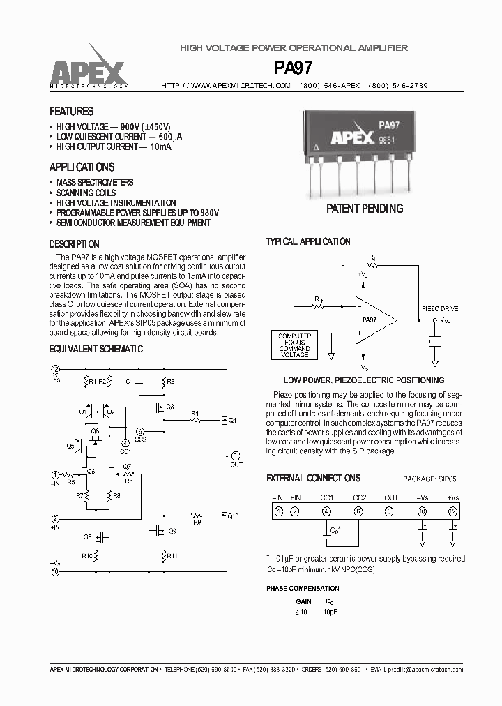 PA97_8331793.PDF Datasheet