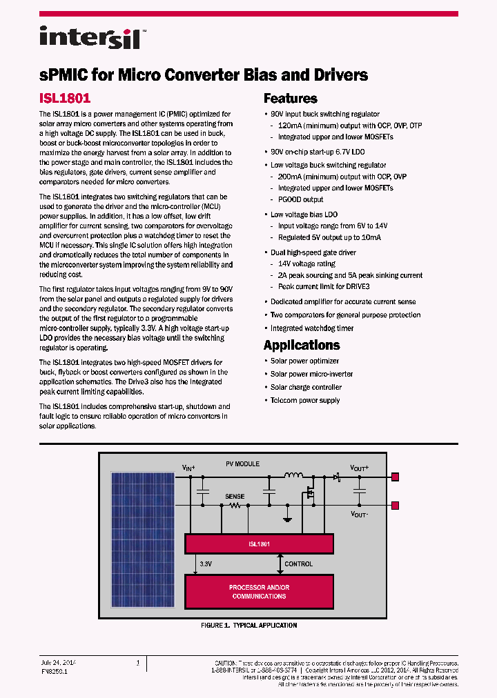 ISL1801_8331941.PDF Datasheet