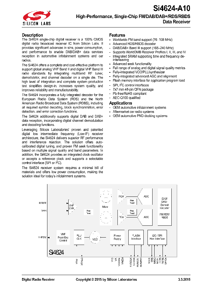 SI4624-A10_8332161.PDF Datasheet