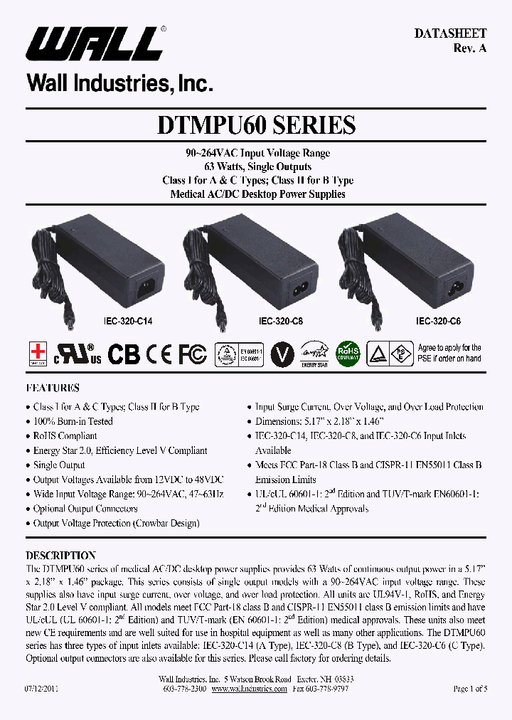 DTMPU60A-105_8332257.PDF Datasheet