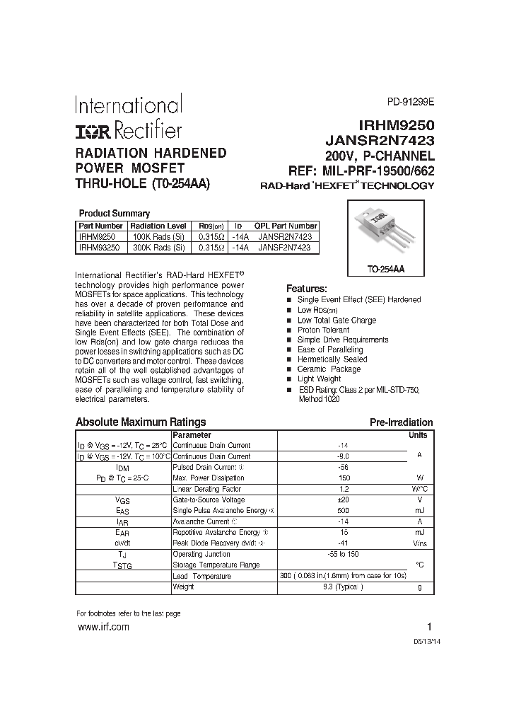 IRHM9250_8333093.PDF Datasheet
