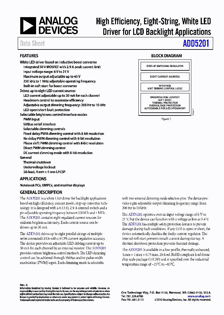 ADD5201_8335196.PDF Datasheet