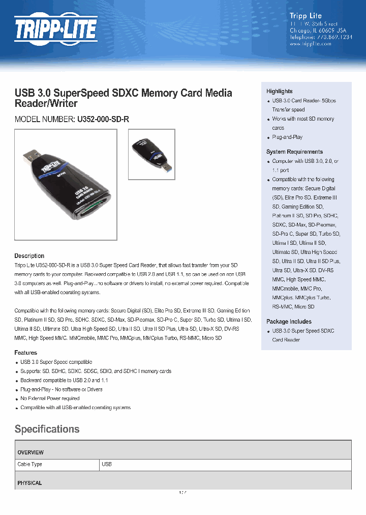U352000SDR_8335278.PDF Datasheet