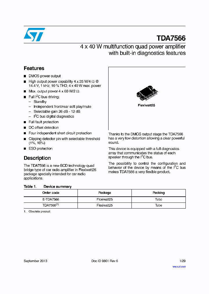 E-TDA7566_8335916.PDF Datasheet