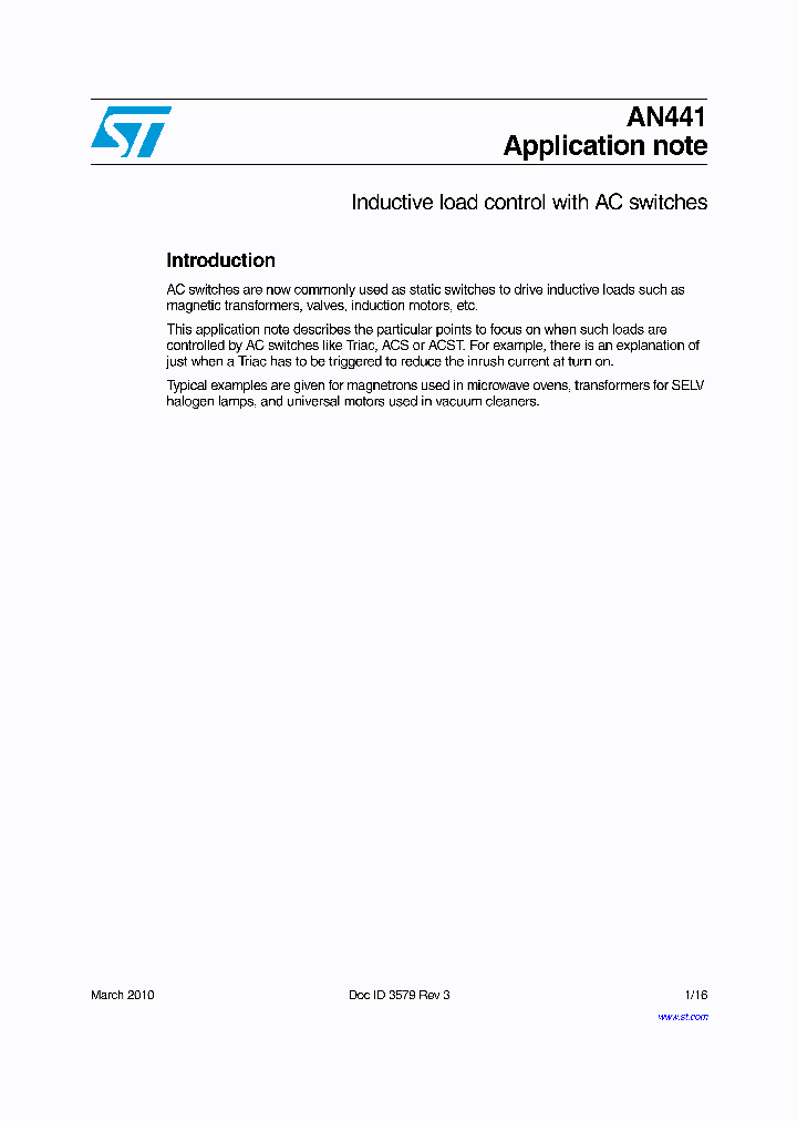 AN441_8337078.PDF Datasheet