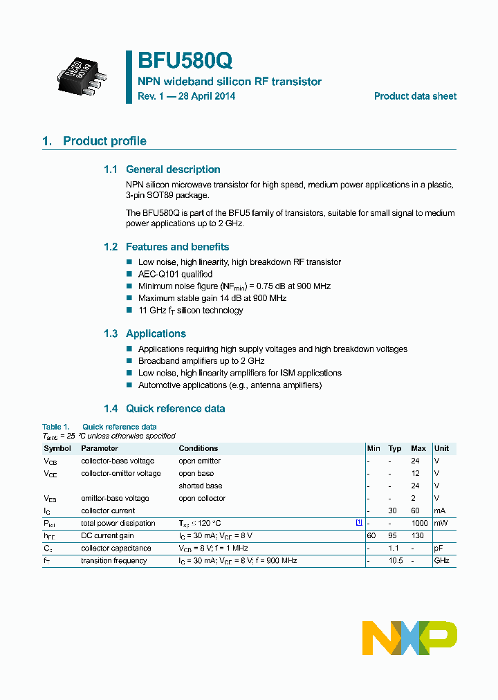 BFU580Q_8337941.PDF Datasheet