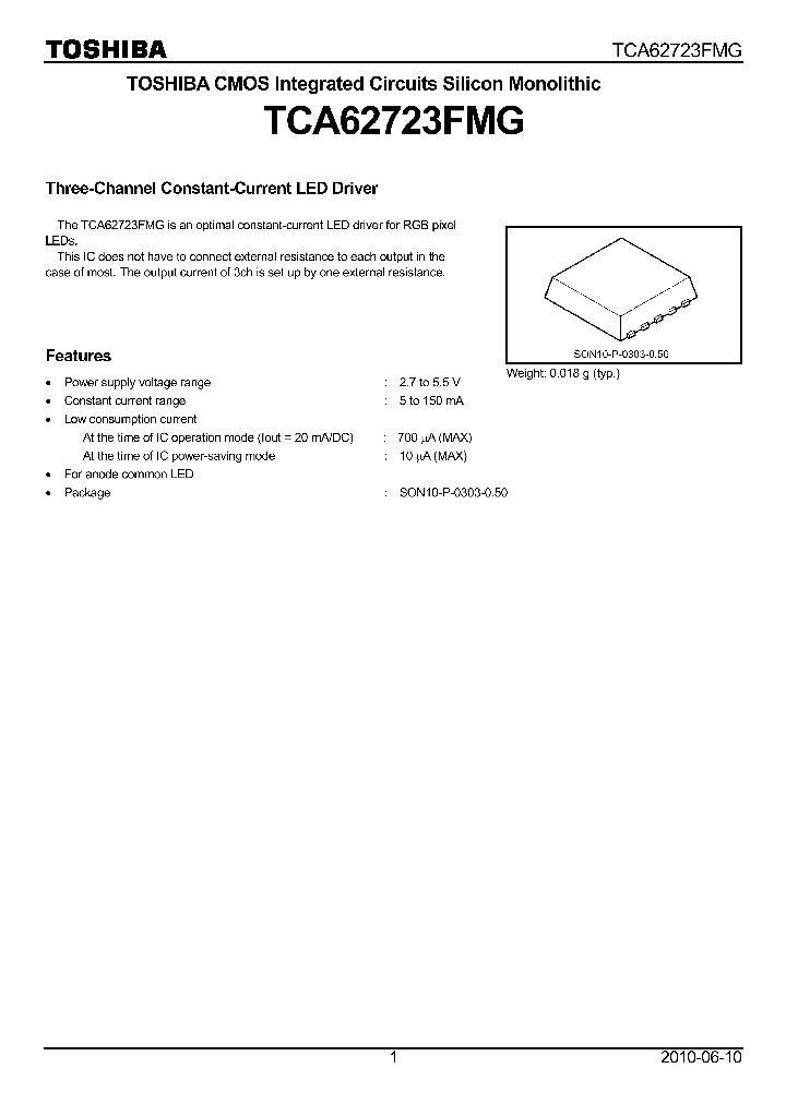 TCA62723FMG_8339344.PDF Datasheet