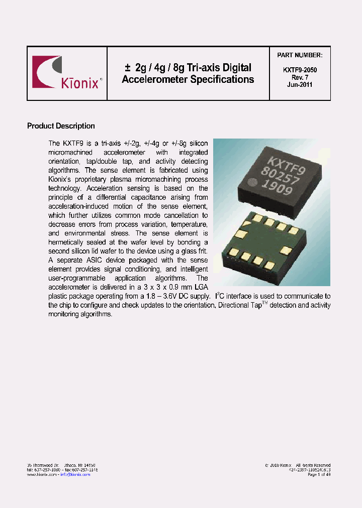 KXTF9-2050_8341564.PDF Datasheet